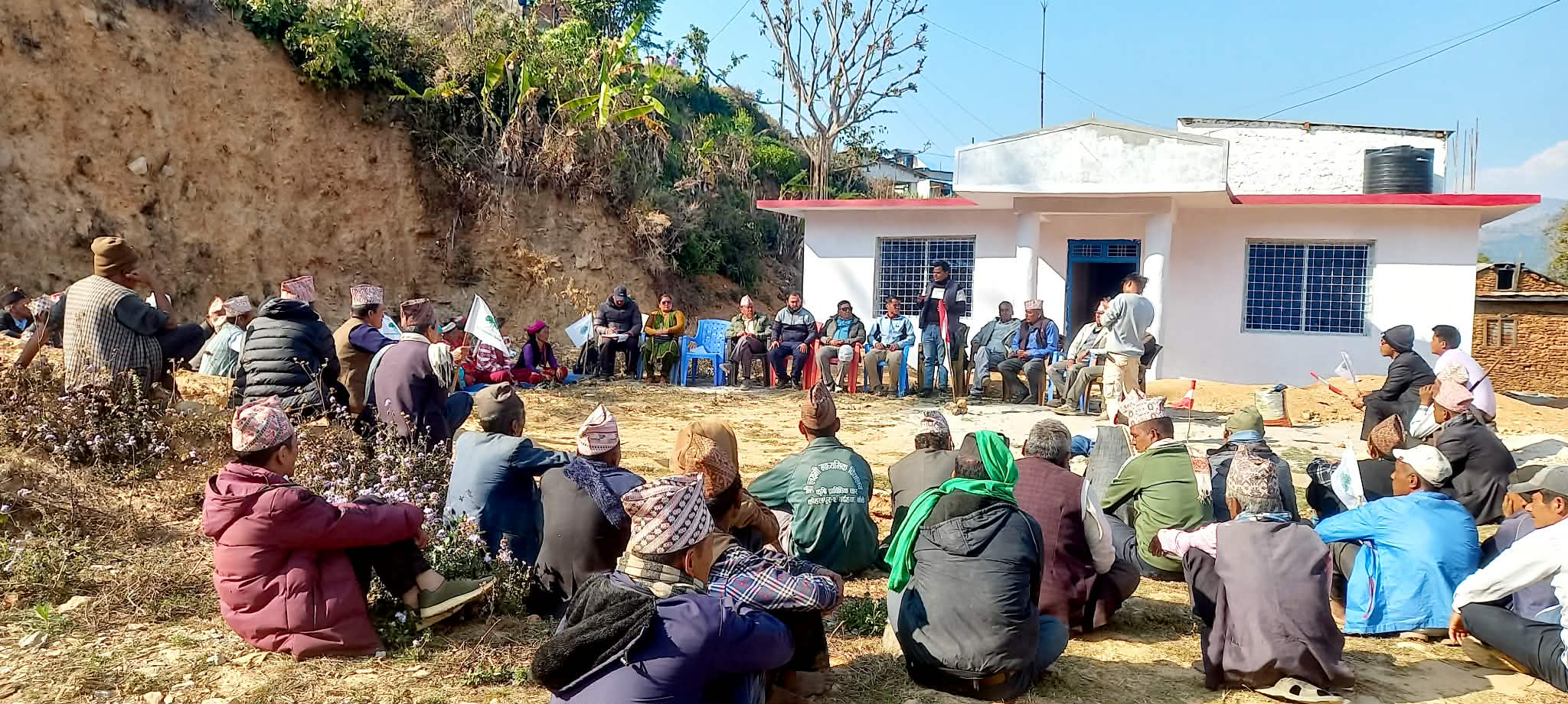 नेपाली कांग्रेसको चुनाव केन्द्रीत घरदैलो तथा कार्यकर्ता भेटघाट कार्यक्रम विन्द्रासैनीमा सम्पन्न 