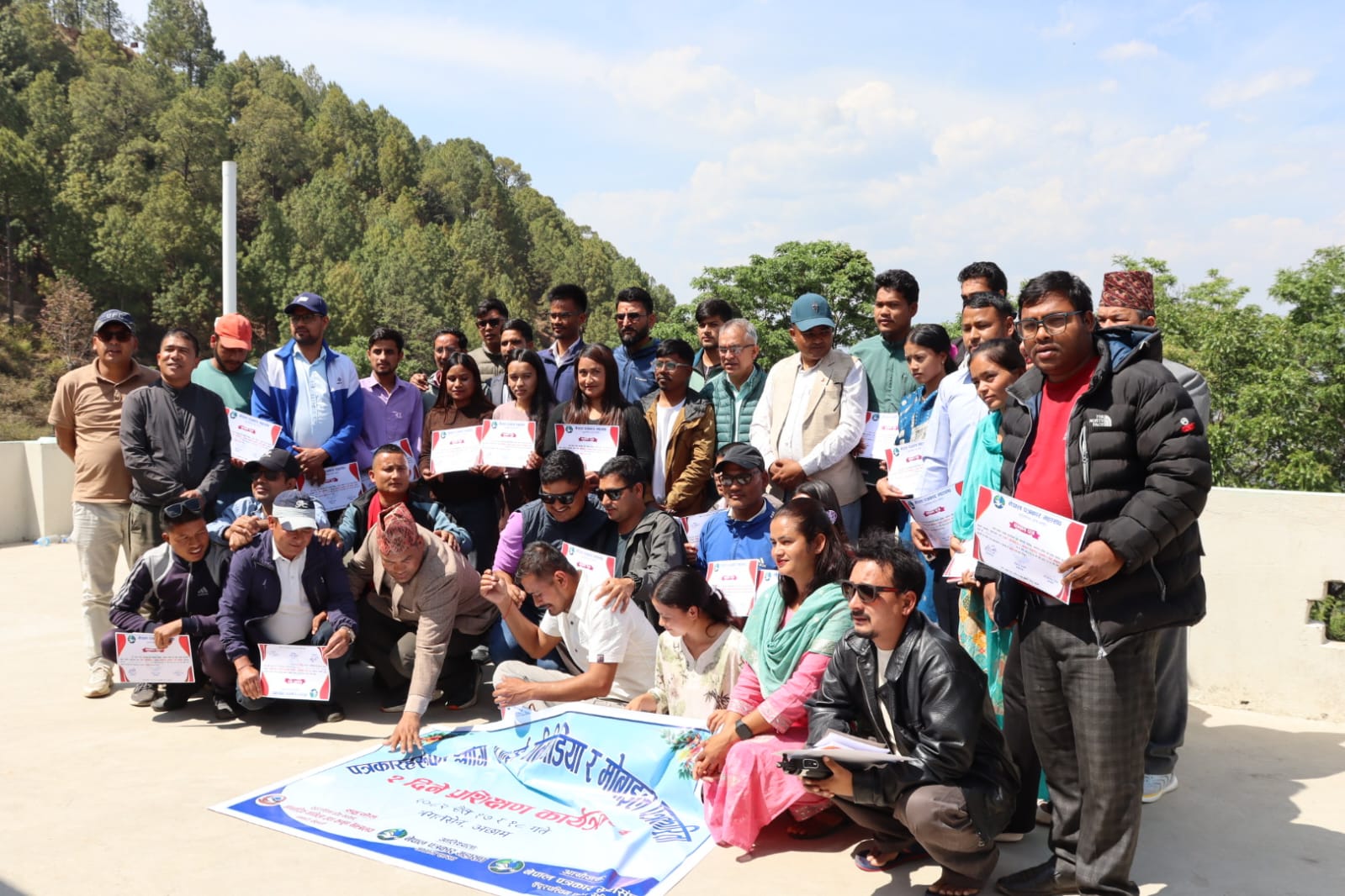 पत्रकारहरुका लागि एआई मल्टिमिडिया र मोबाइल पत्रकारिता सम्बन्धि २ दिने प्रशिक्षण कार्यक्रम सम्पन्न 