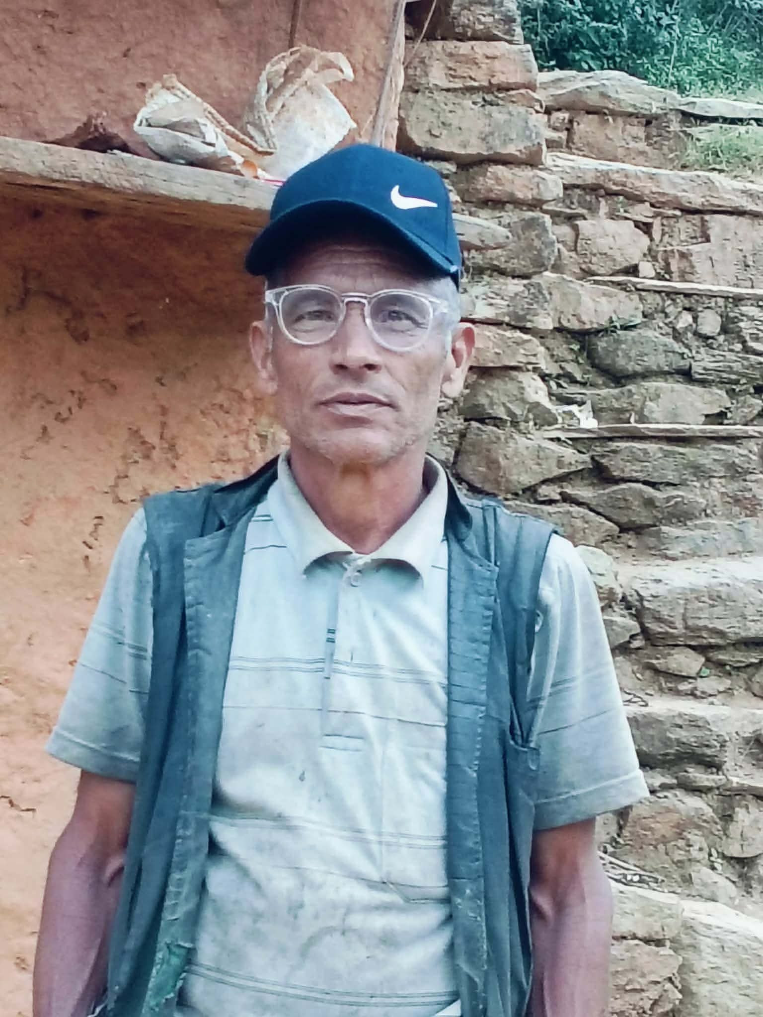 ढकारी ८ माझीका डिल्ली प्रसाद जैसी भारतबाट सम्पर्क विहिन खोजी गरिदिन आफन्त गरे अपिल