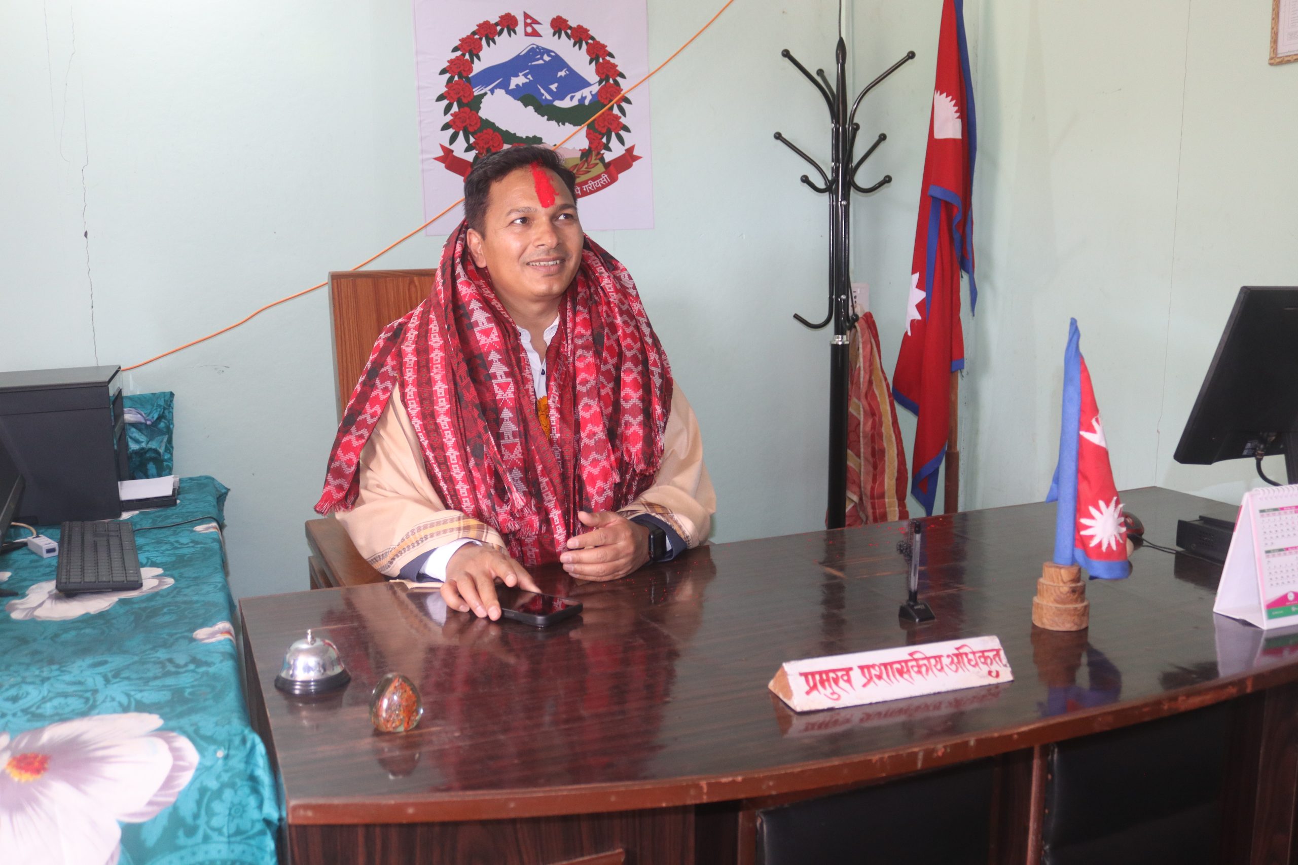 कमलबजार नगरपालिकामा प्रमुख प्रशासकीय अधिकृत : शाही हाजिर