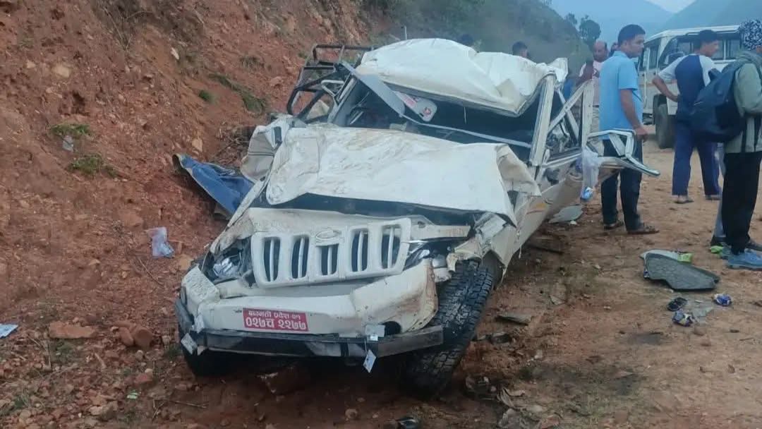 अछाममा जिप दुर्घटना, दुईको मृत्यु,थप दुईको अवस्था गम्भीर 