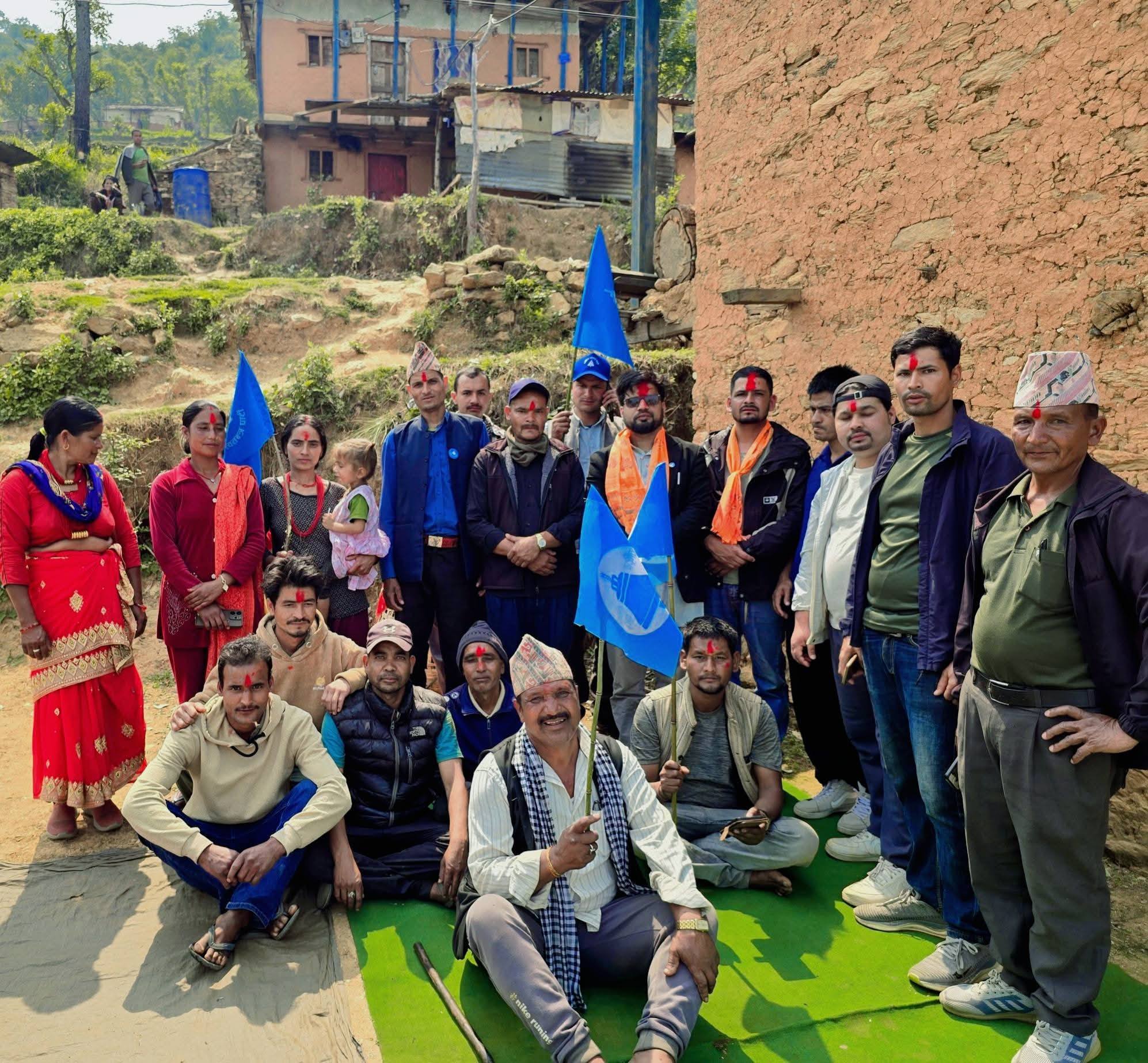रास्वपा वडा तहमा संगठन विस्तार कार्यमा तिब्र, ढाँकुमा बिष्टको नेतृत्वमा नयाँ समिति गठन