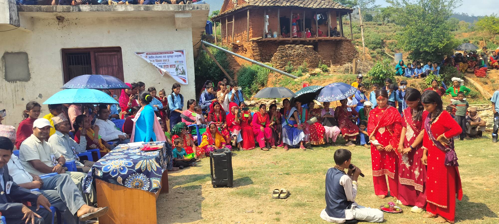 जातीय भेदभाव छुवाछूत उन्मुलन राष्ट्रिय दिवसको अवसरमा धमालीमा सडक नाटक प्रस्तुत