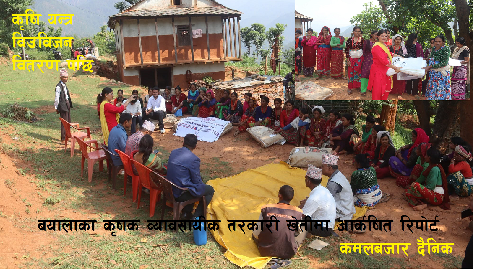 कमलबजार नगरपालिका वडा नं ३ बयालाका कृषकहरु व्यवसायीक तरकारी खेती तर्फ आर्कषित हिक्मत बहादुर नेपालीको रिपोर्ट