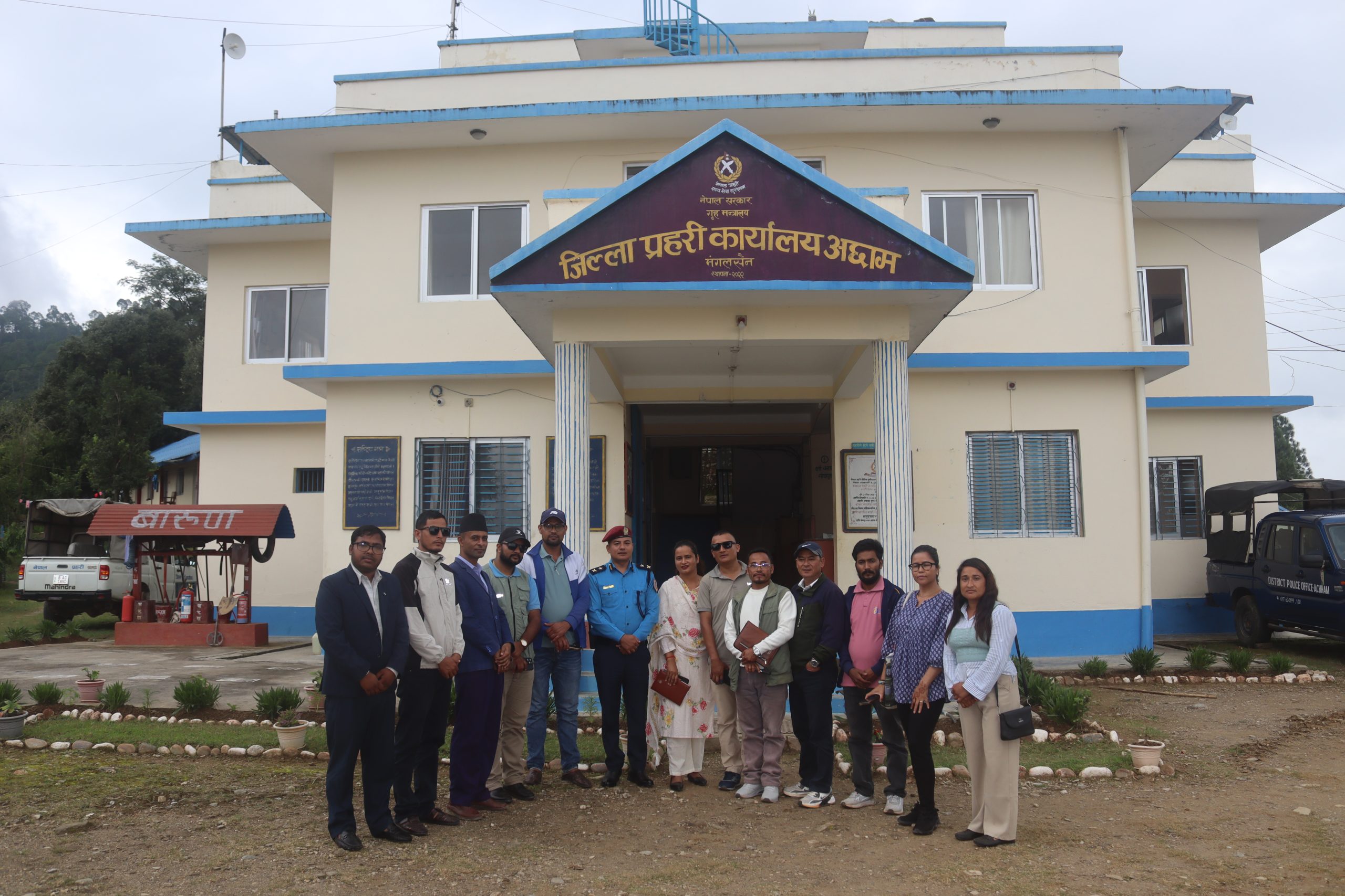 समन्वय गरेर अछामको शान्ति सुरक्षा मजबुत बनाउने डिएसपी बमको प्रतिबद्धता